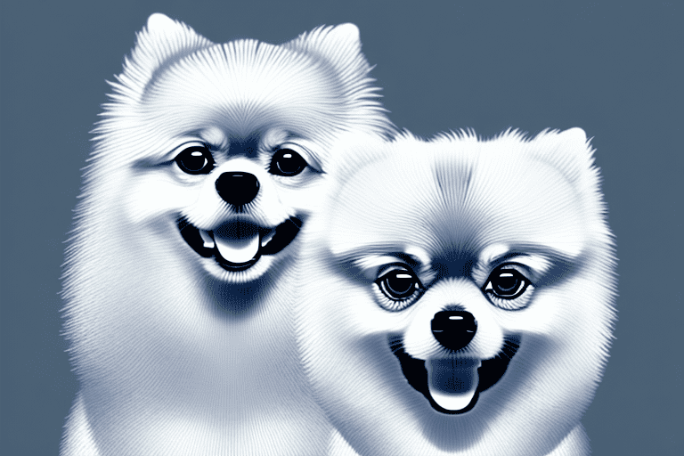 A pomeranian dog