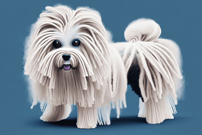 A puli dog