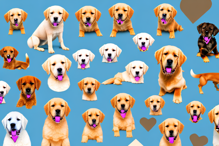 Various breeds of dogs like a labrador