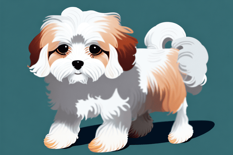 A cavachon dog