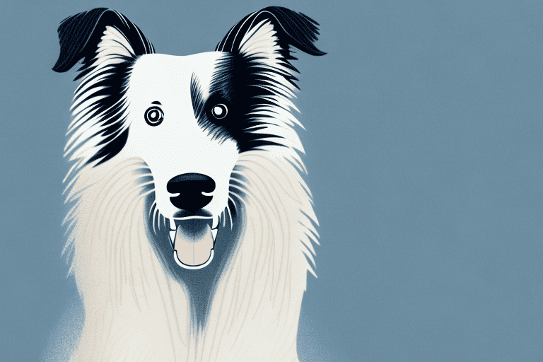 A collie dog showcasing its distinctive features like long snout