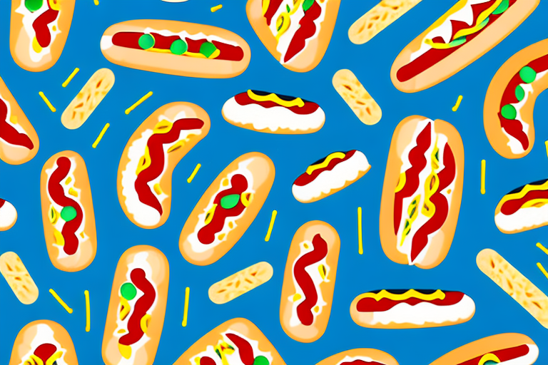 Various types of hot dogs from different cuisines