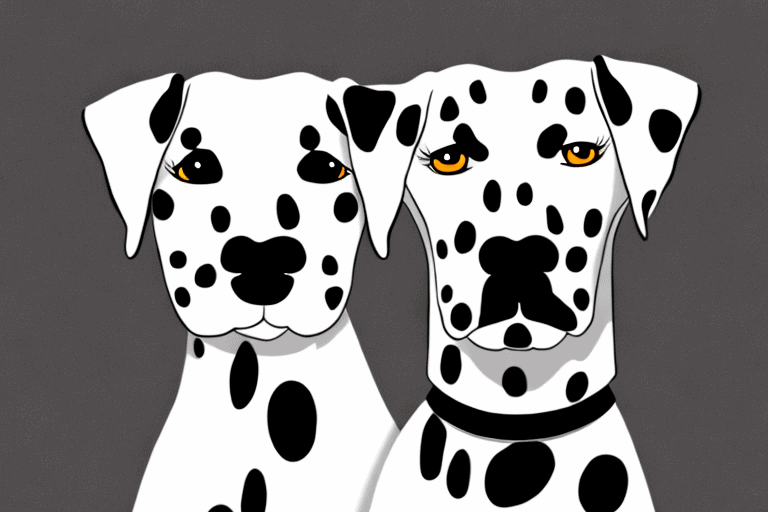 A dalmatian dog