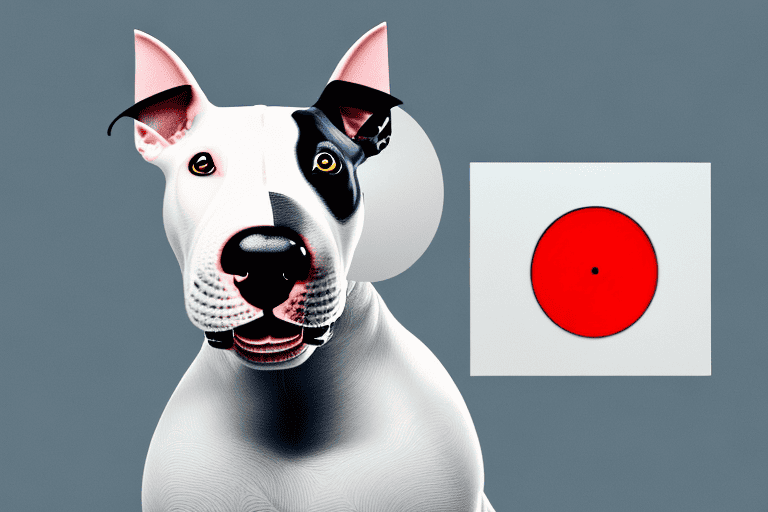 A bull terrier