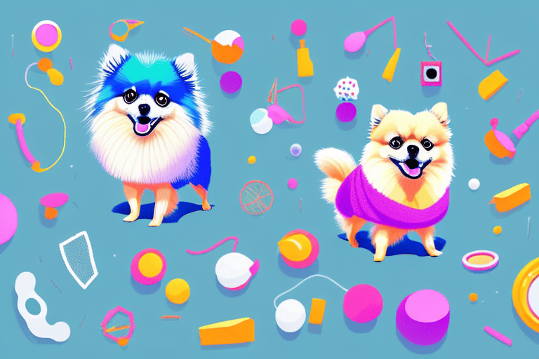 A pomeranian dog