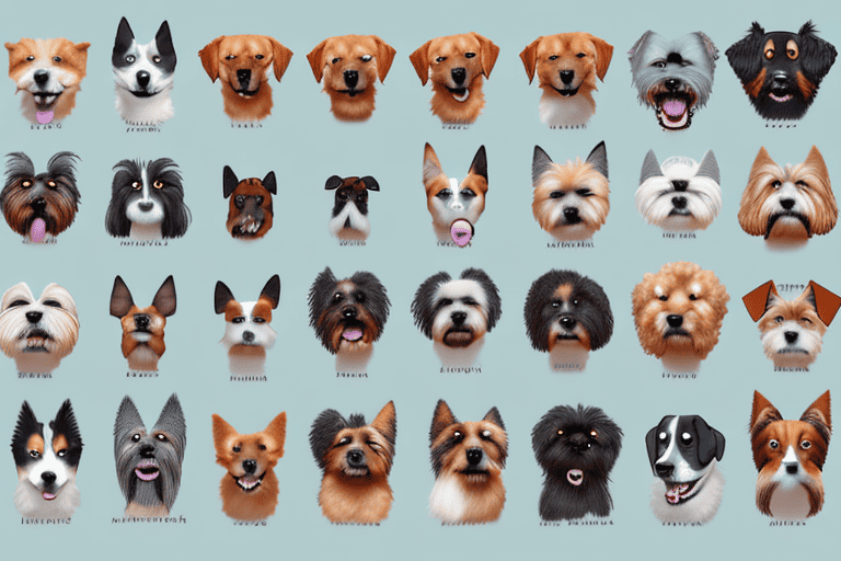 Various dog breeds