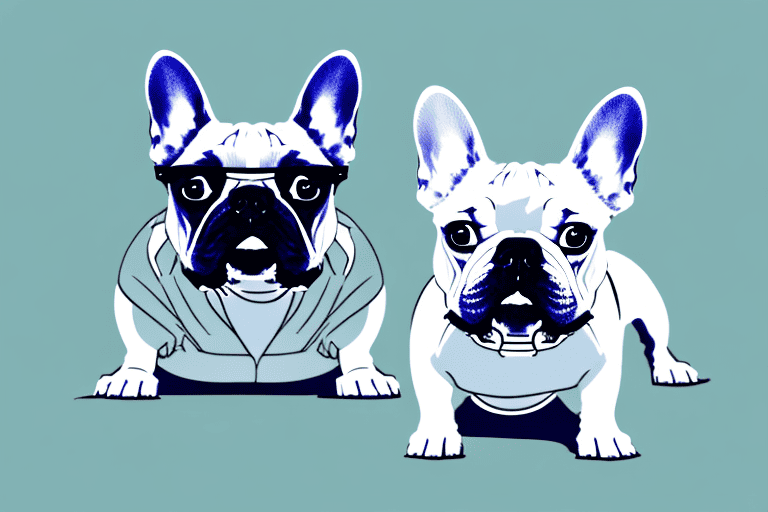 A french bulldog