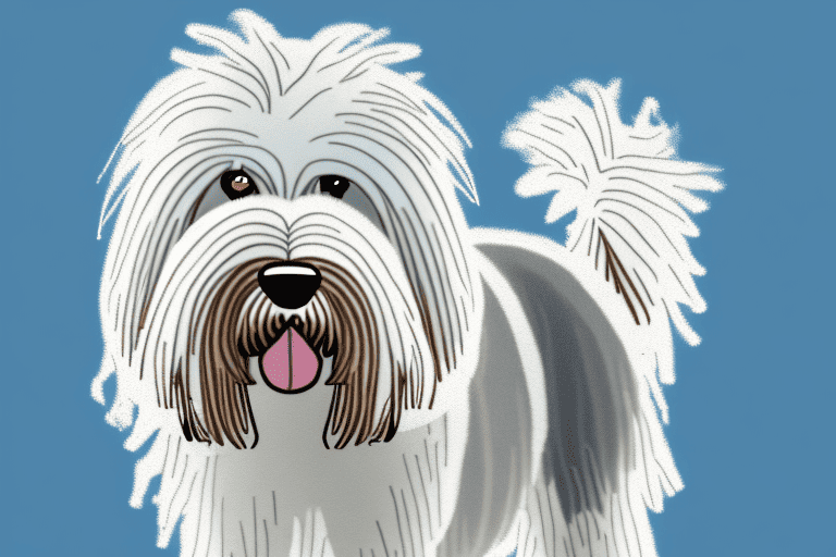 A shaggy dog