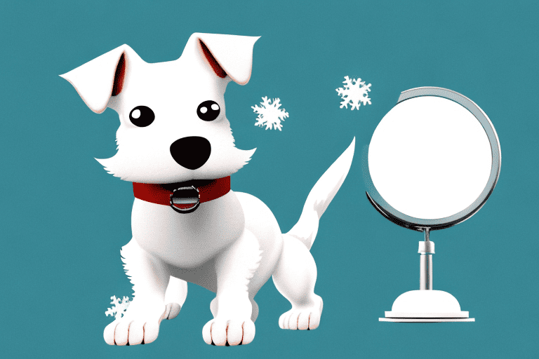 A white wire fox terrier