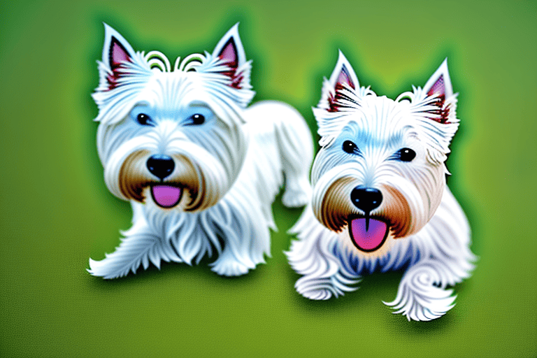 A west highland white terrier