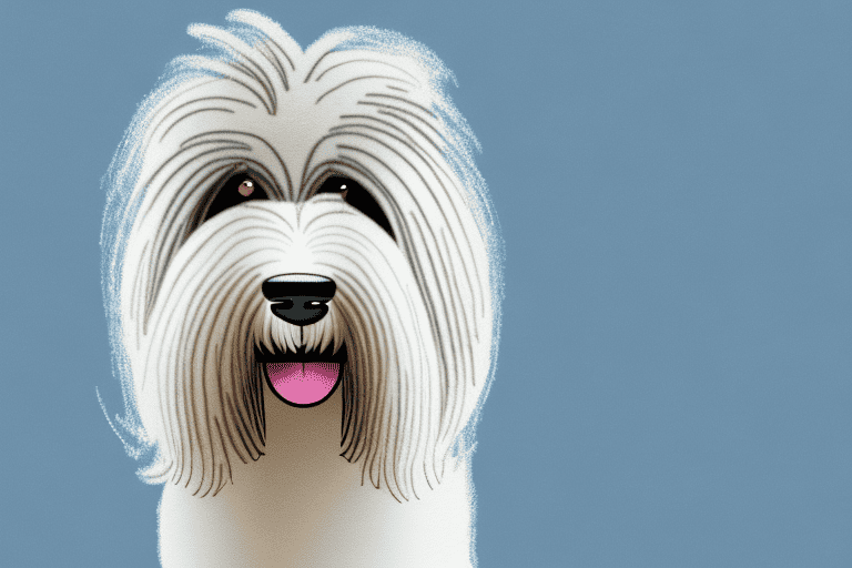 A shaggy dog