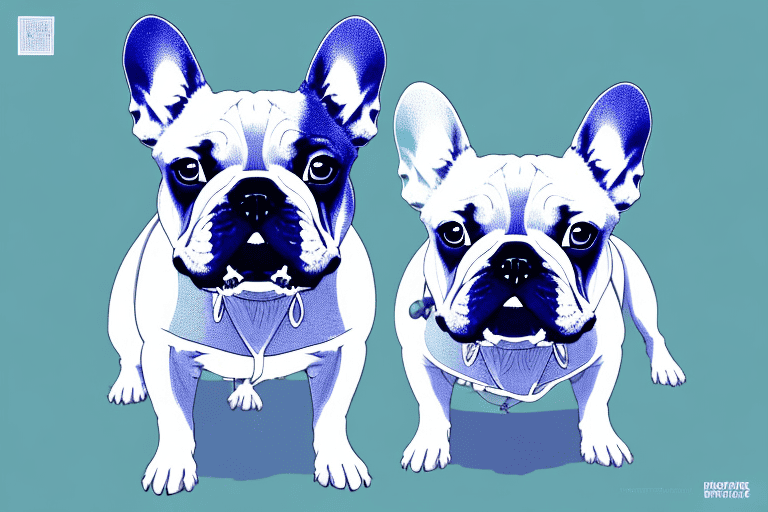 A french bulldog