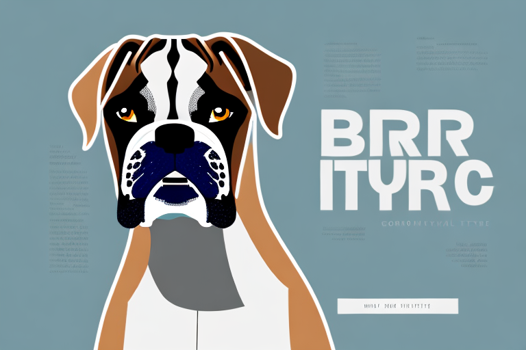 Several different boxer-type dog breeds