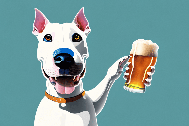 A bull terrier