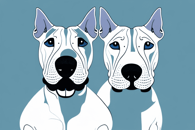 A bull terrier