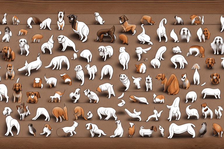 Various types of dogs