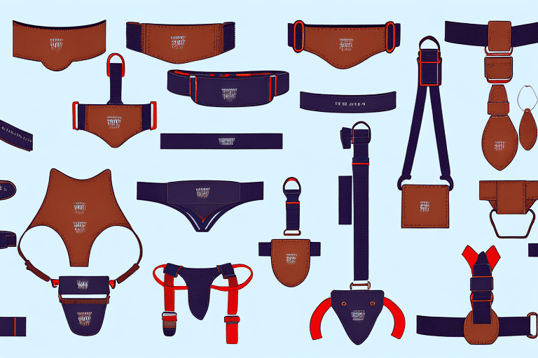 Several different types of harnesses