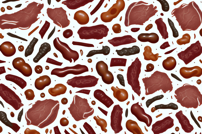 Several different types of livers (like chicken