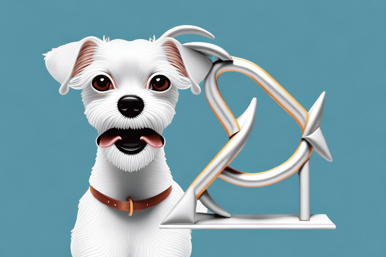 A wishbone type dog in a dynamic pose