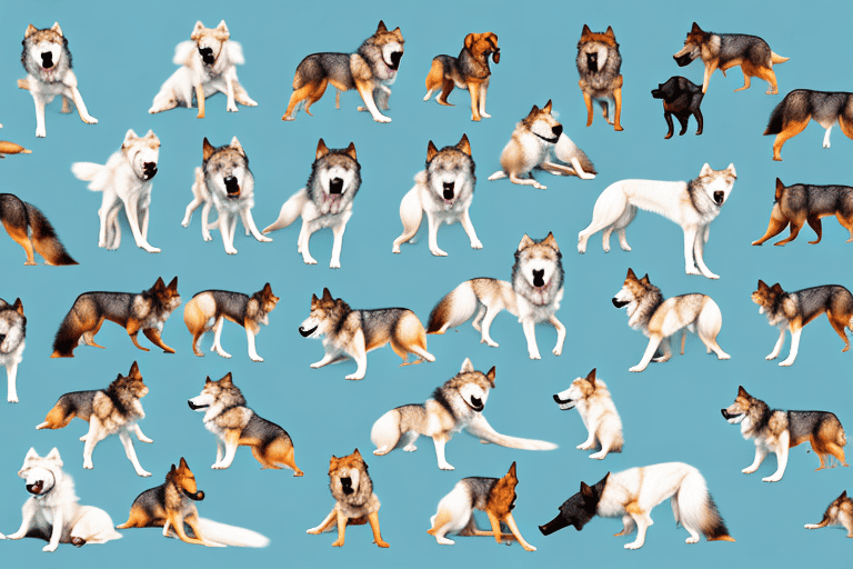 Ten different types of dogs