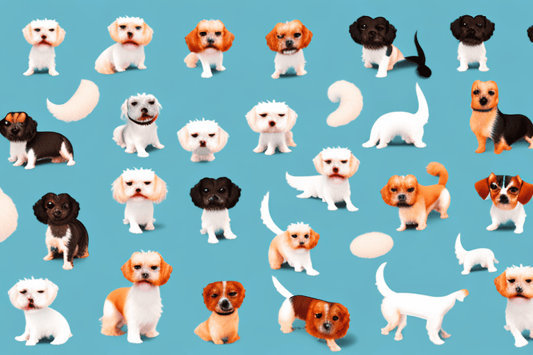 Ten different types of small dogs