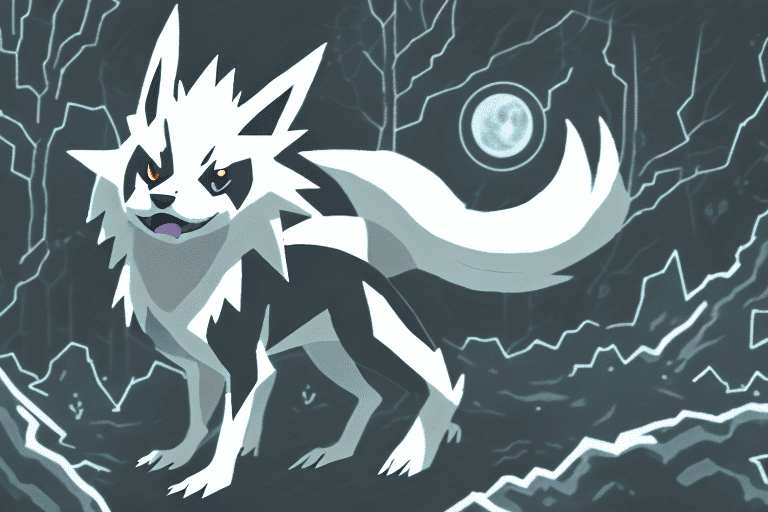 The dark type pokemon dog