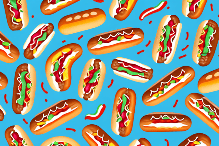 A variety of hot dogs in different styles and toppings from around the world