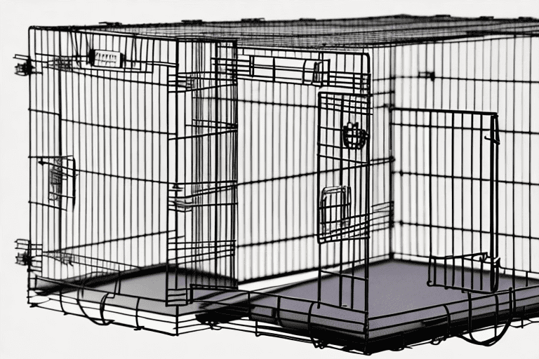 Several distinct types of dog crates