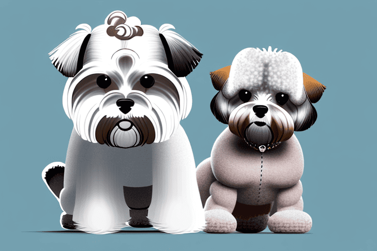 Various breeds of dogs showcasing different types of haircuts