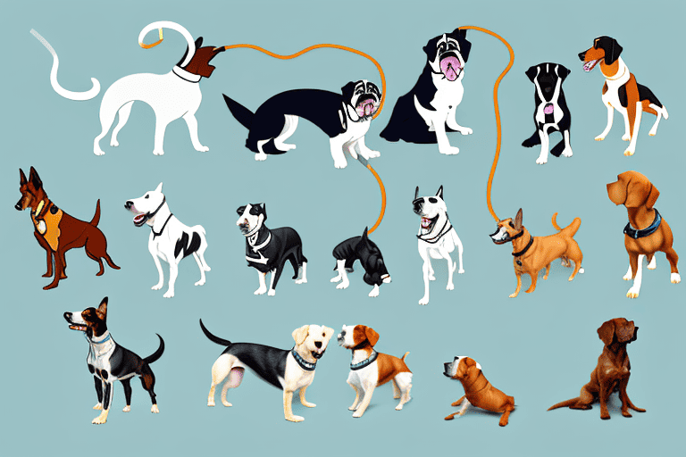 Various types of dog runs