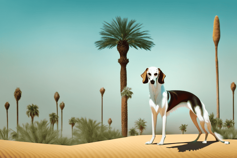 Several distinct dog breeds native to bahrain