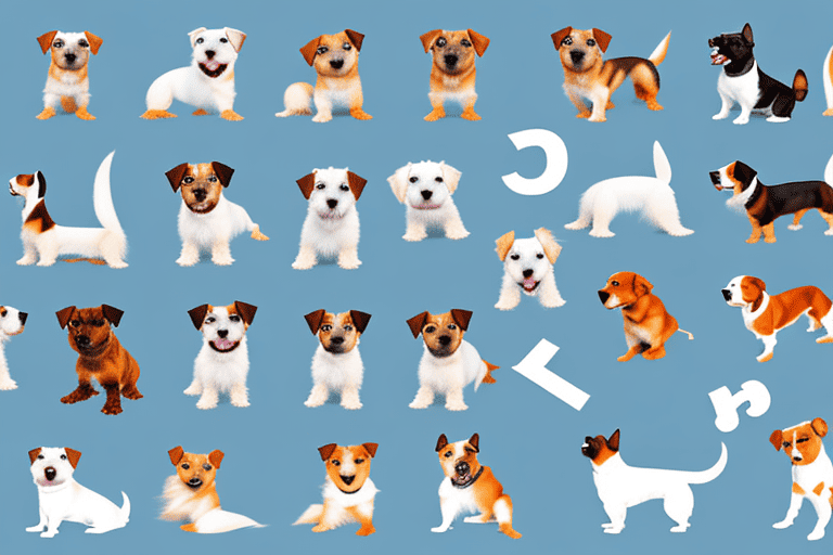 Ten different popular dog breeds beginning with the letter 'j'