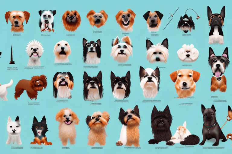 Various popular dog breeds commonly found in the philippines