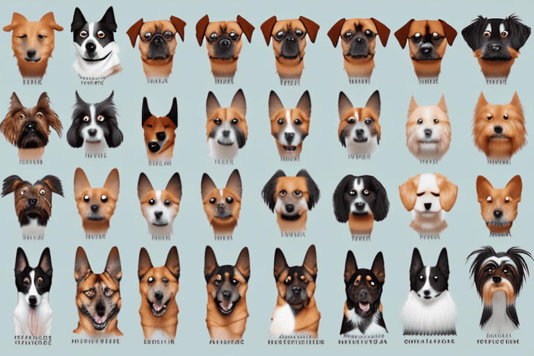 Various dog breeds