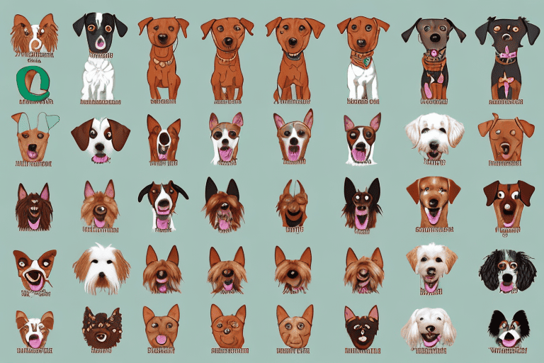 10 different vibrant and lively dog breeds that all start with the letter 'v'