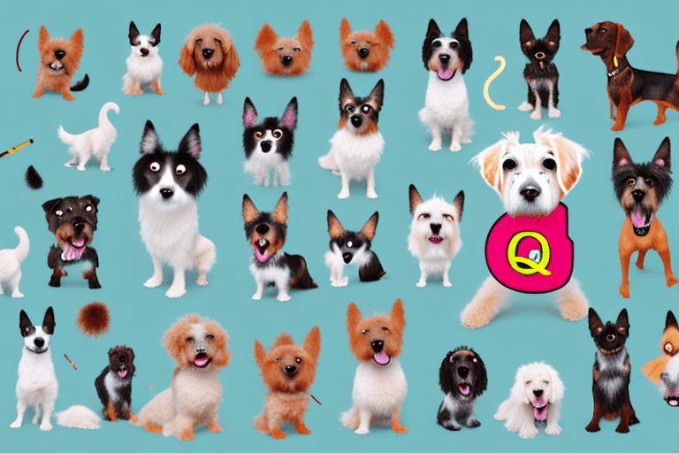 Several distinctive dog breeds that start with the letter 'q'