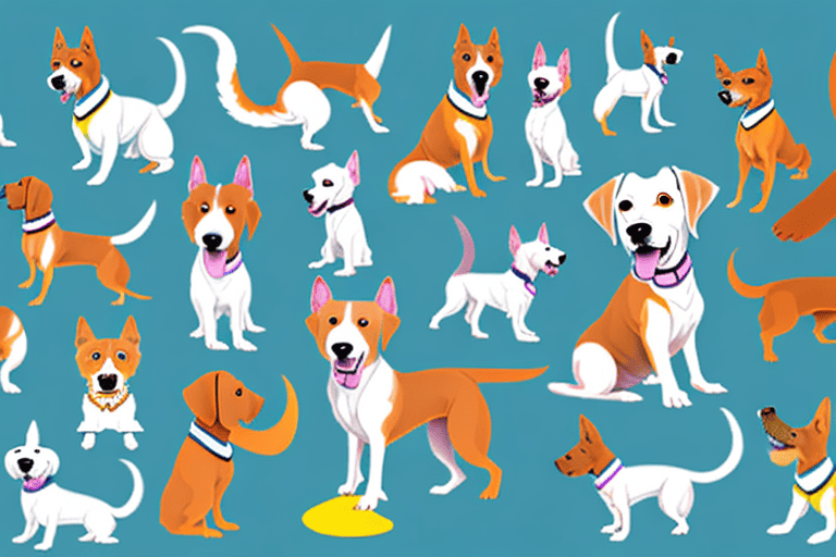 Several distinct dog breeds that start with the letter 'w'