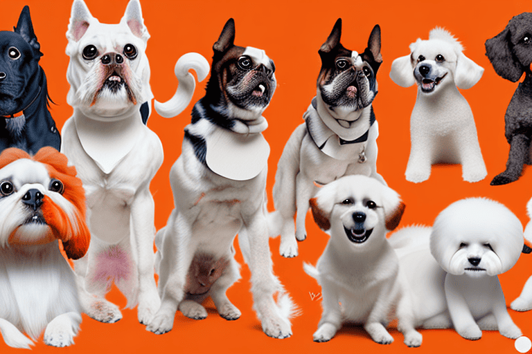 Various dog breeds