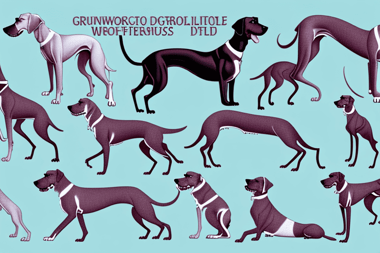 Several different dog breeds