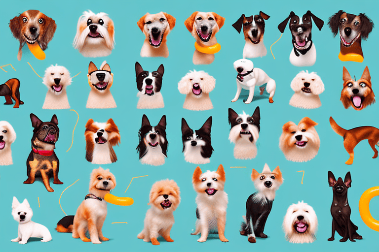 10 different dog breeds