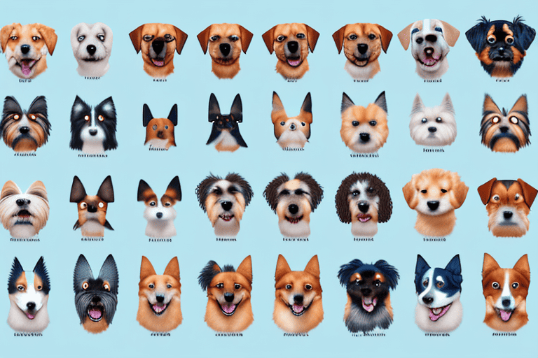 Various dog breeds