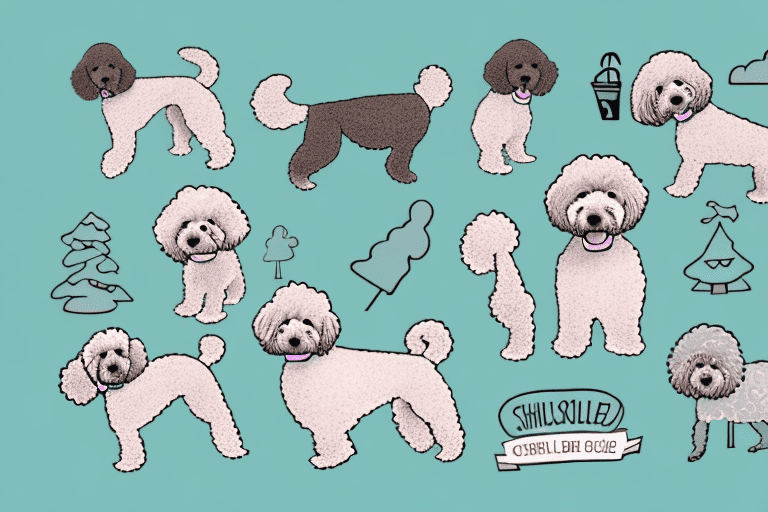 Several small doodle dog breeds