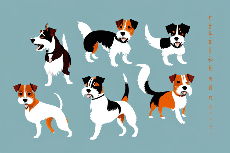 Several distinct dog breeds such as the japanese chin