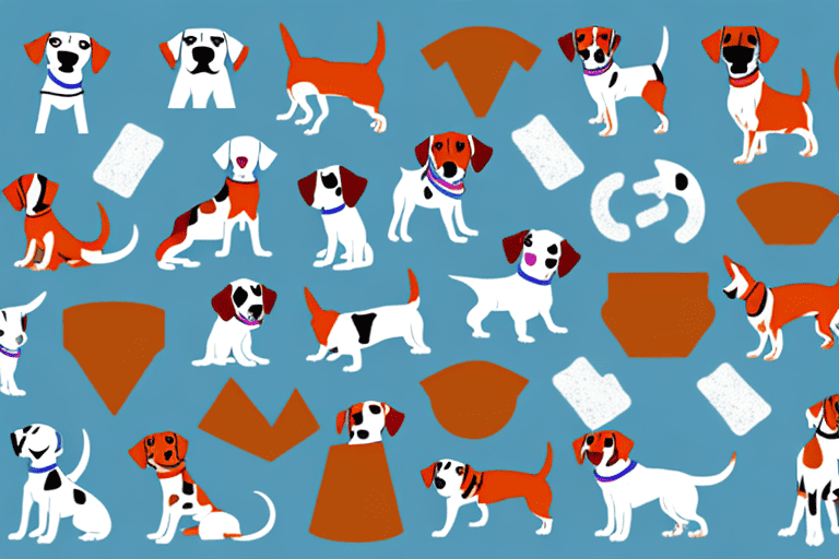 Various dog breeds