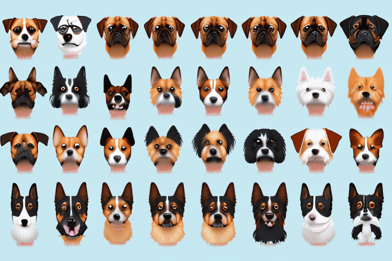 Various dog breeds from around the world