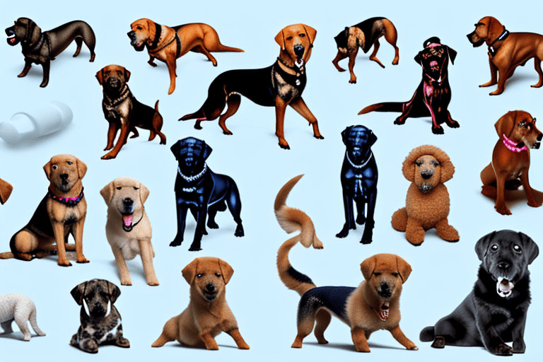 Several popular dog breeds like labrador