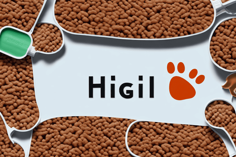 Various types of high-quality dog food from different brands