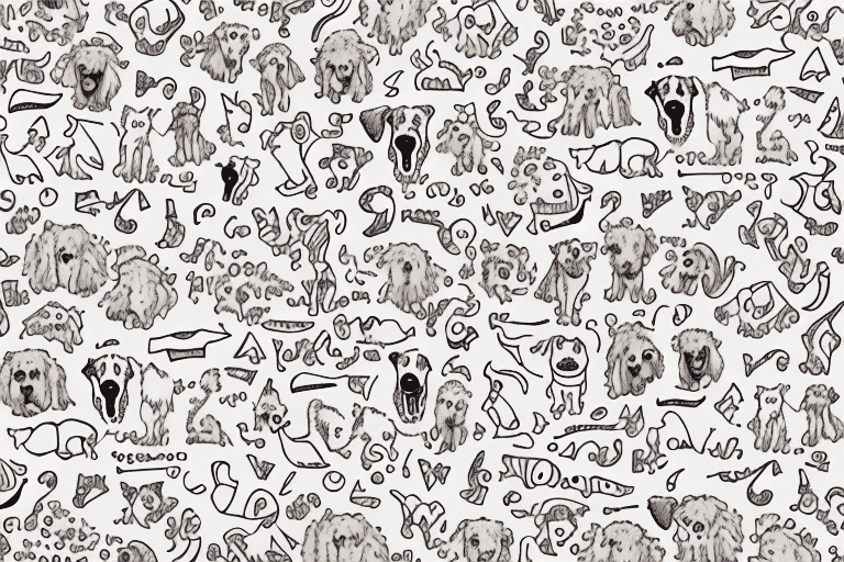 Several different types of doodles dogs