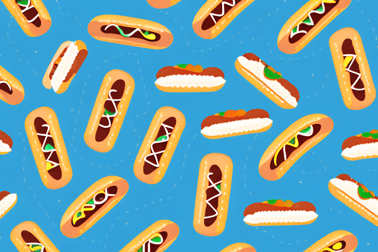 A variety of hot dogs