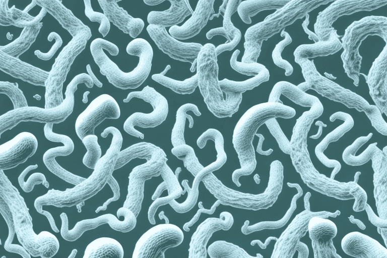 Various types of tapeworms